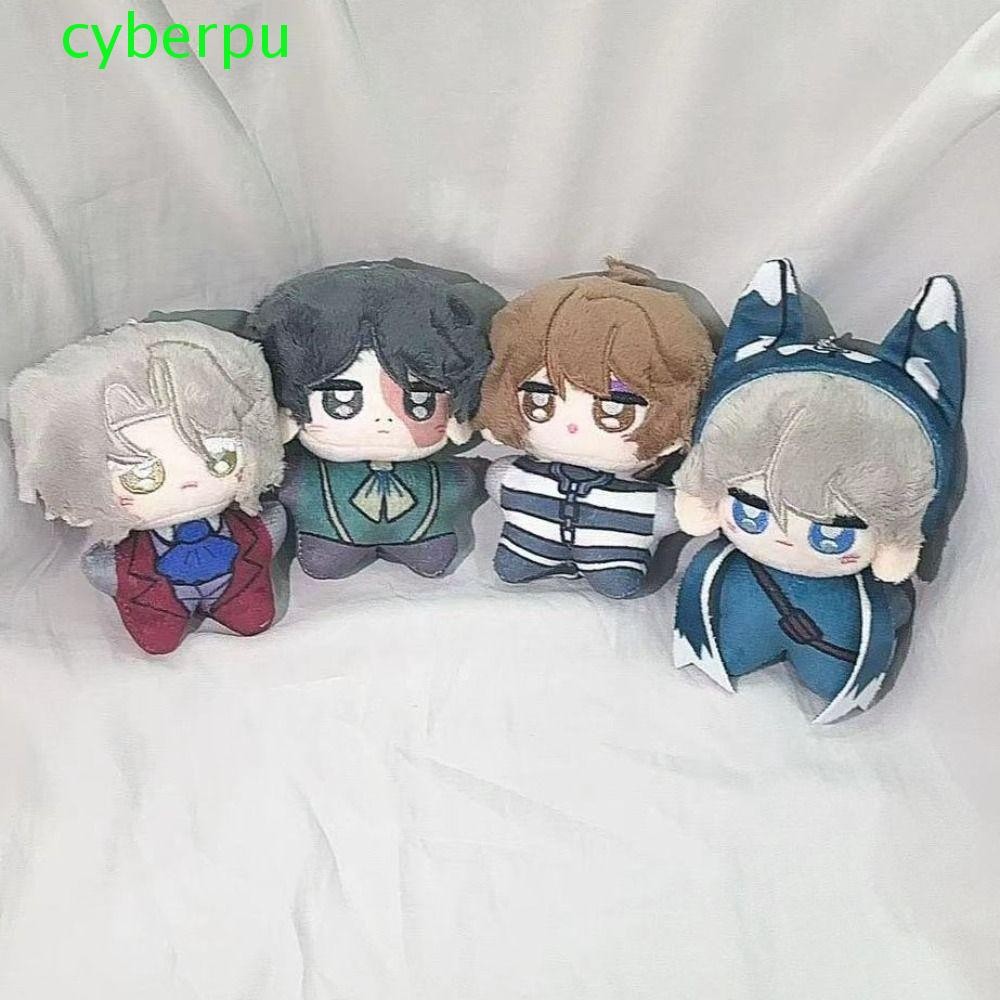 Cyberpulse พวงกุญแจตุ๊กตา Anime Identity V, อะนิเมะตกแต่ง Identity V จี้ตุ๊กตา, น่ารัก 10 ซม.ตุ๊กตาการ์ตูนกระเป๋าจี้