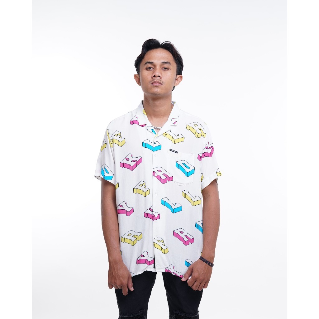 KAMEJA FRIDAY KILLER SHIRT | ANTI VOWEL WHT SH