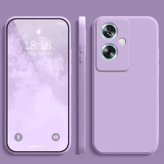 เคส OPPO A79 5G สีทึบ OPPO A79 5G เคสซิลิโคนป้องกันการตกสีธรรมดาเรียบง่าย YT