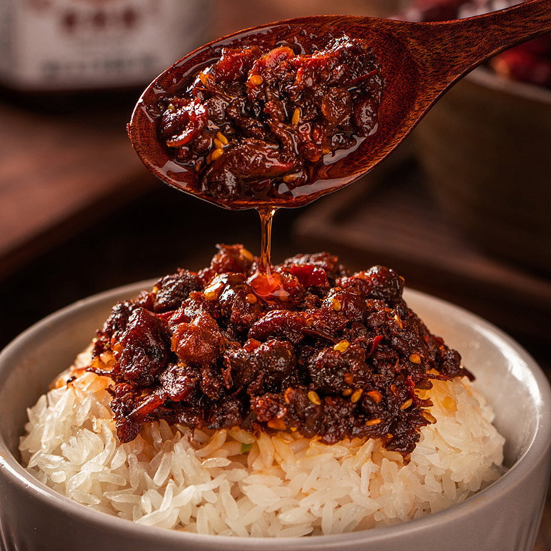 ♚-♚Master Hong's Beef Sauce, Mushroom Sauce, Chongqing Small Noodles Seasoning, Fragrant Chili, Mixe