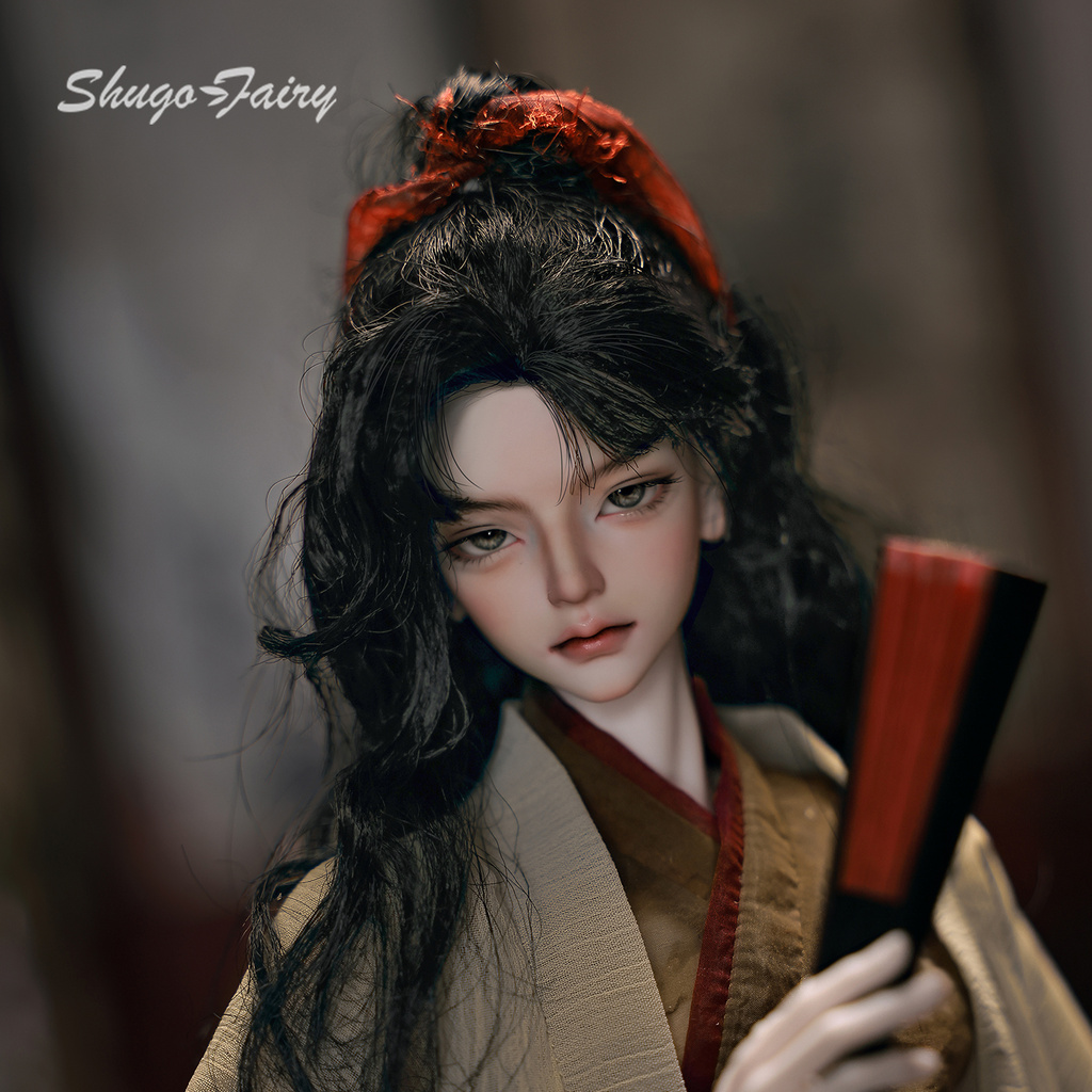 Shuga fairy Morty B Original BJD ตุ๊กตา 1/4 45 ซม.Bubo Wuxia สไตล์ดาบชาย Ball Jointed ตุ๊กตา