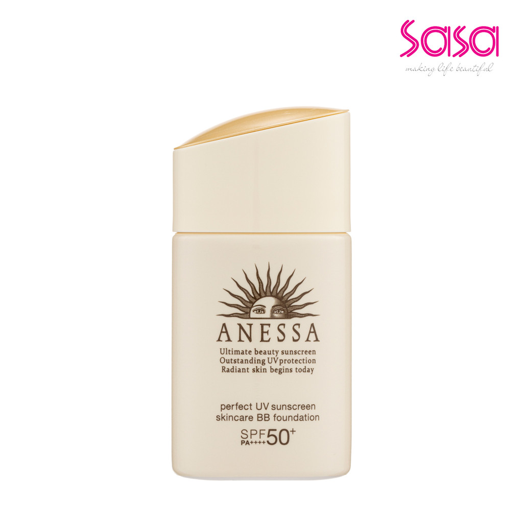 Anessa (Official Product) Perfect Uv Sunscreen Skincare Bb Foundation Spf50+ Pa++++