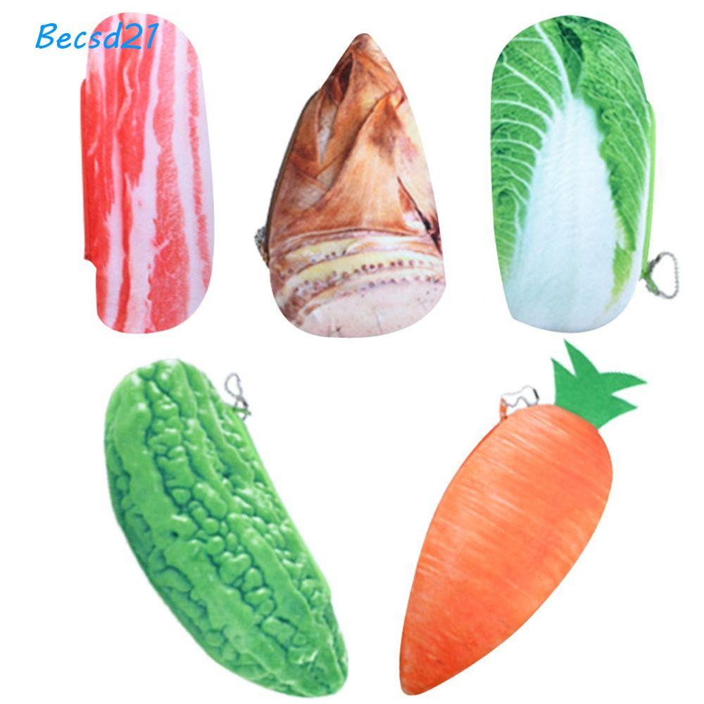 Becsd Plush Pencil Creative Student Supplies กระเป๋าใส่เหรียญกระเป๋าใส่เหรียญกระเป๋าดินสอแปลกใหม่