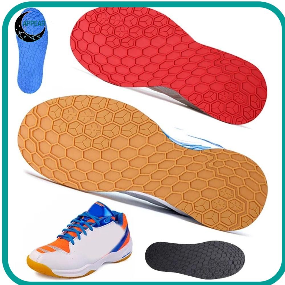 Appear ยาง Full Soles, ยางกันลื่นรองเท้าเปลี่ยน, แผ่นซ่อมรองเท้าทนต่อการสึกหรอทนทาน DIY Sole Pads รองเท้าผ้าใบ