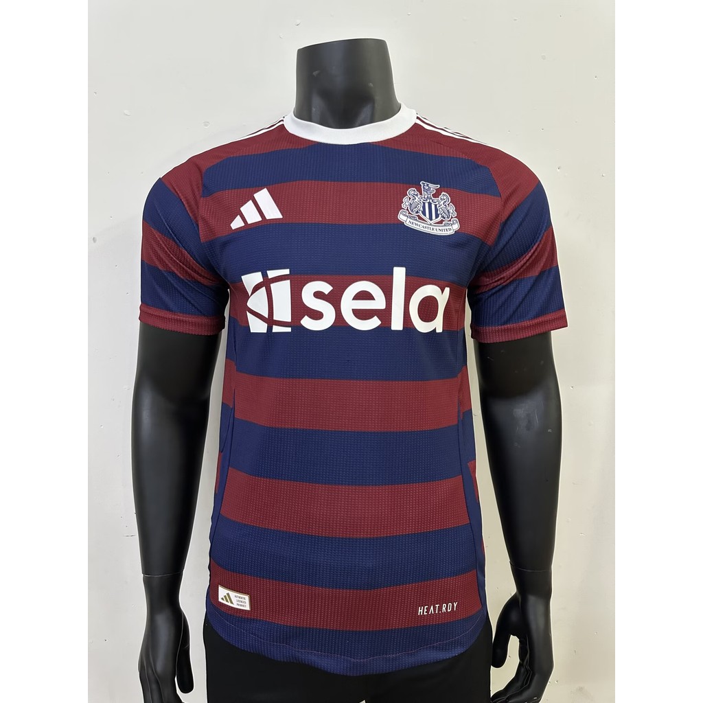 [player Version] 2425 เสื้อนักเตะ Newcastle away คุณภาพสูง AAA+เสื้อบอลแขนสั้น