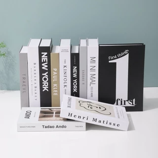 หนังสือปลอม หนังสือโชว์ พร็อพถ่ายรูป หนังสือแต่งบ้าน ดีเทลขอบโค้ง ดลาย ปกแข็ง​ สีสดคมชัด​ 20แบบ
