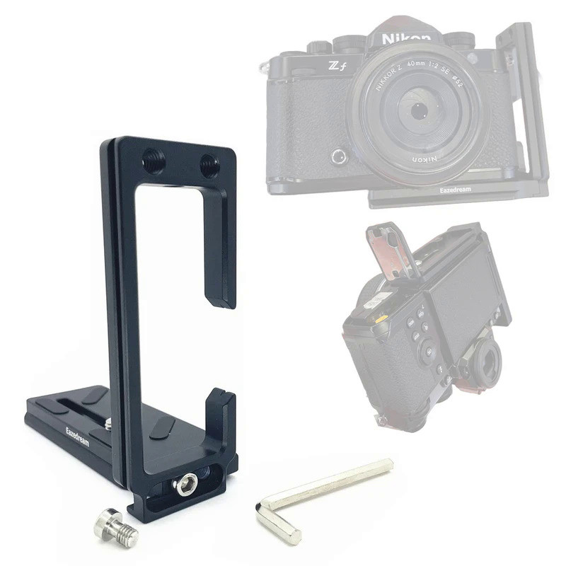 ZF Cable Lock Tripod Quick L Plate Holder for Nikon ZF Z F Camera Tether Shooting & Live Streaming Y