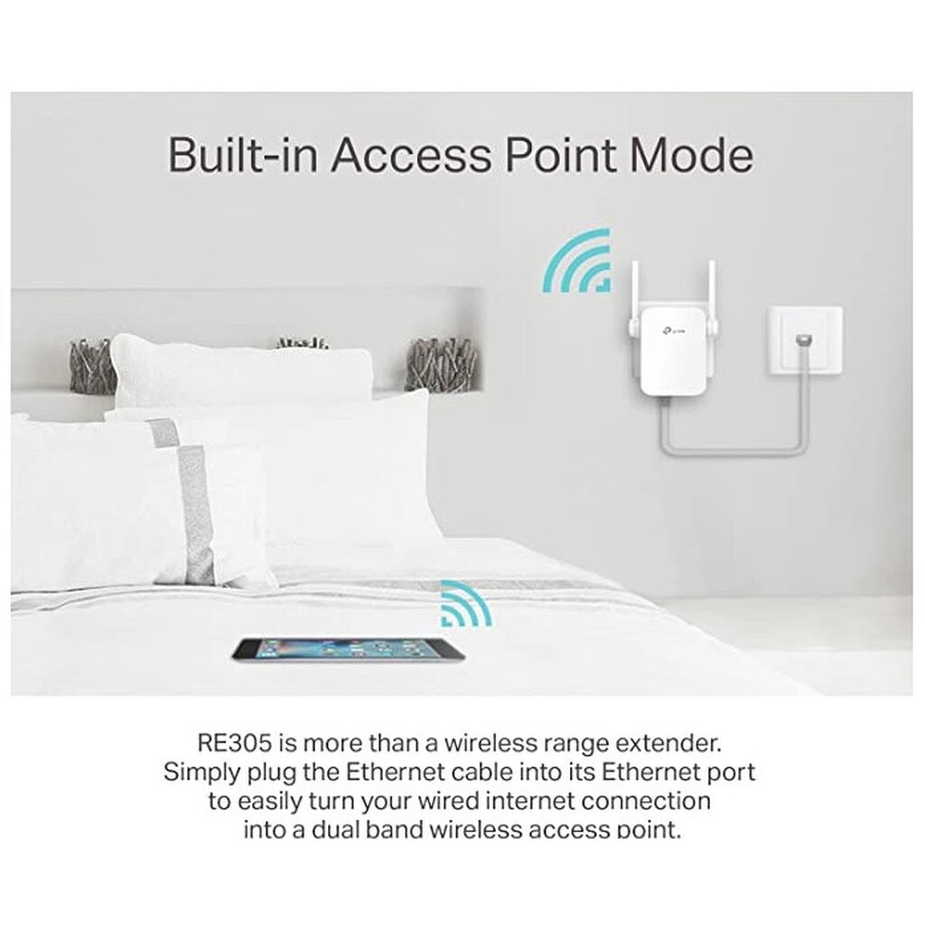 TP-LINK RE305 AC1200 AC1200 WiFi Repeater อุปกรณ์ขยายสัญญาณ ( Wi-Fi Range Extender) - รูปที่ 3