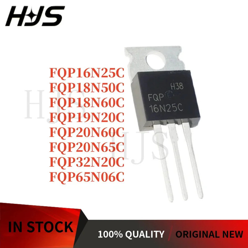 1-5PCS FQP16N25C FQP18N60C FQP19N20C FQP20N60C FQP20N65C FQP32N20C FQP65N06 FQP18N50C ทรานซิสเตอร์สน