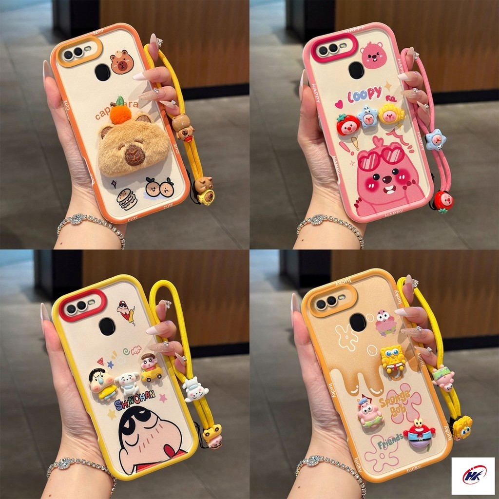 เคส OPPO A5S OPPO A12 OPPO F9 OPPO A7 อะนิเมะการ์ตูนซิลิโคนอ่อนนุ่มเคส TYKP