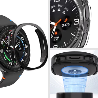 PC Hard สําหรับ Samsung Galaxy Watch 8 40 มม.44 มม.ฝาครอบสําหรับ Galaxy Watch 8 Classic Hollow Shell อุปกรณ์เสริม