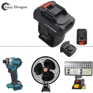 MAKITA/Osuka ตัวแปลงแบตเตอรี่ 2 ใน 1 สําหรับ ใครจากไป/มากีต้า เหมาะสําหรับสว่านไฟฟ้า ประแจ และไฟทํางาน