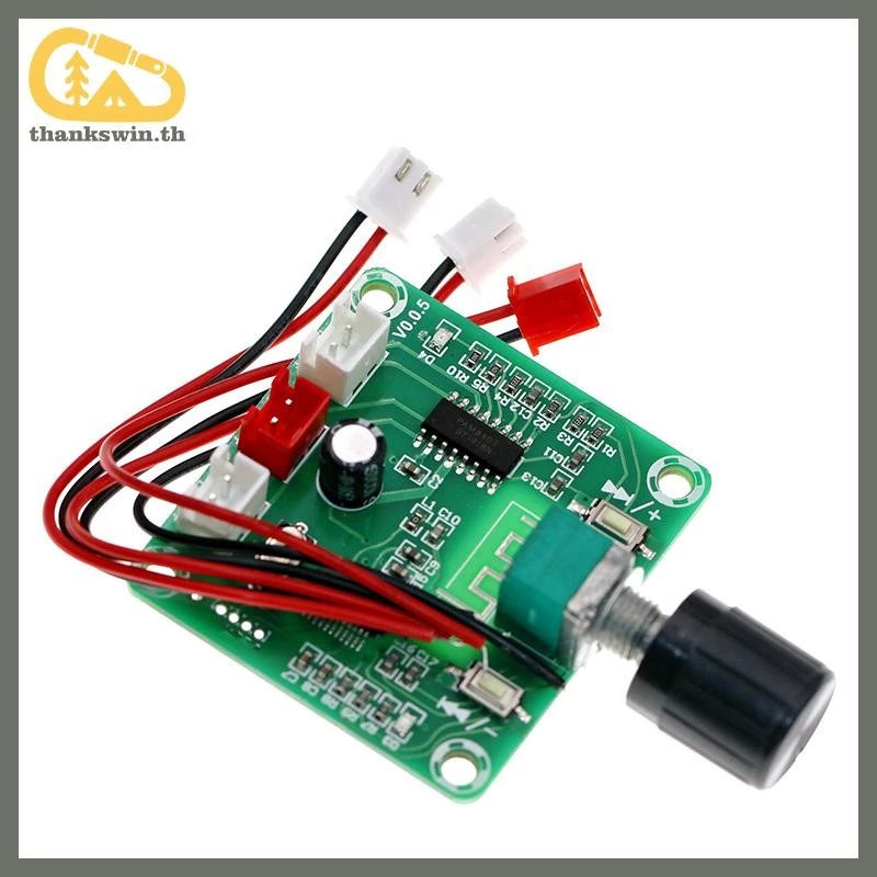 Thankswin Bluetooth 5.0 บอร์ดขยายเสียง Pam8403 DIY ลําโพงไร้สาย 5W*2 th