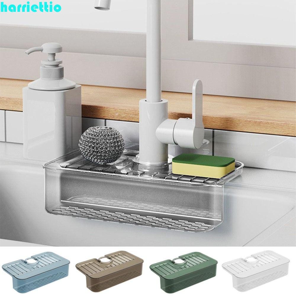 HARRIETTIO Sink Sponge Rag Drainer Rack กันลื่น