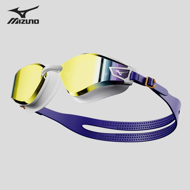 แว่นตาว่ายน้ำ Mizuno HD กันน้ำป้องกันหมอกสำหรับผู้ชายและผู้หญิง มืออาชีพ สำหรับคนสายตาสั้น