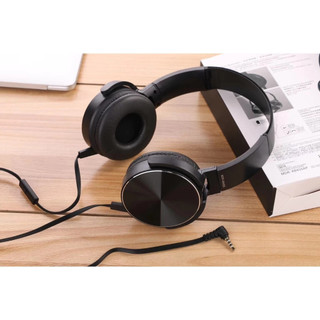 หูฟัง Stereo Headphone 450AP รุ่น Extra Bass ครอบหู ใช้ได้กับทุกรุ่น ช่องเสียบ 3.5 มม