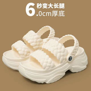 Icy.Sport คนสรรเสริญสีลูกกวาดสองสวมรองเท้าแตะผู้หญิงทุกการแข่งขันแพลตฟอร์มแต่เพียงผู้เดียวกันลื่นชายหาดทรายโรมันX156