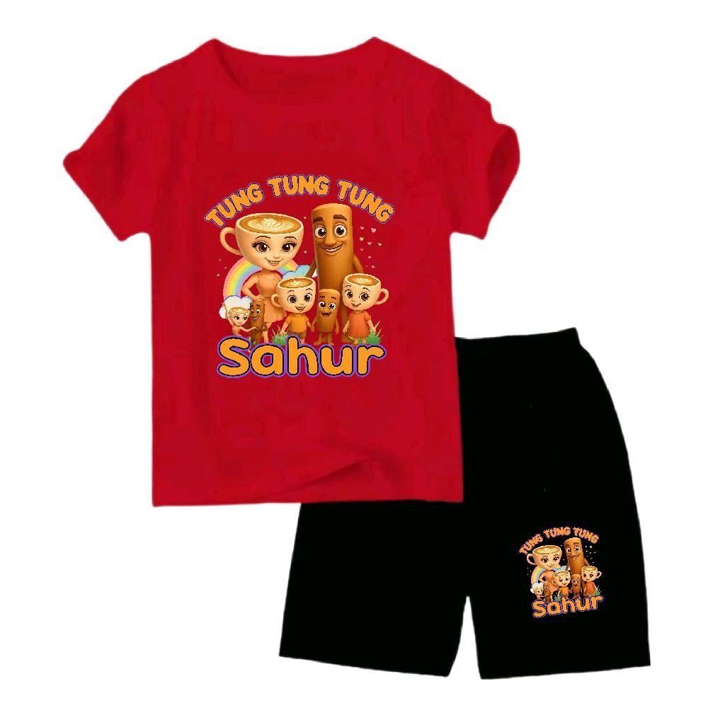 ชุด Capucino Ballerina Tung Tung Sahur สําหรับเด็ก Unisex