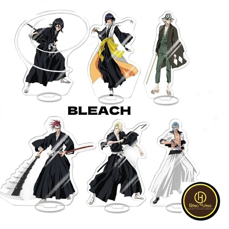 อะนิเมะ Standee BLEACH รูป Kurosaki ichigo Urahara Kisuke AizenSousuke University ศึกษามุมอุปกรณ์ตกแ