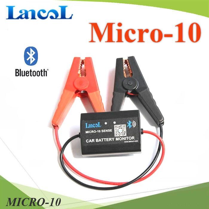 เครื่องทดสอบแบตเตอรี่ Lancol รุ่น MICRO-10 ส่งข้อมูลเข้ามือถือ แบตเตอรี่ ขนาด 30-200Ah