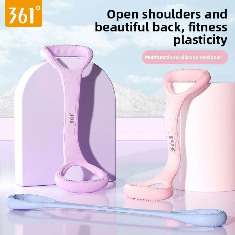 จัดส่งในกรุงเทพฯ🚚Sunny Vibe 2025 สายรัดยางยืดกีฬาความยืดหยุ่นสูงสําหรับเปิดไหล่ปรับหลังและโยคะยืดสําหรับการจัดส่งใน