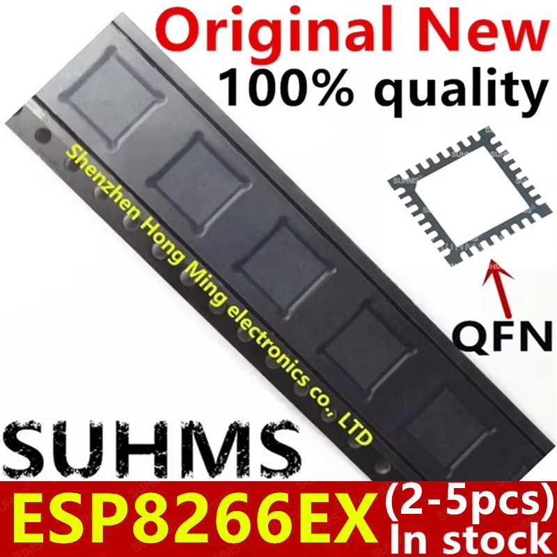 (2-5 ชิ้น) 100% ใหม่ ESP8266EX ESP8266 QFN-32