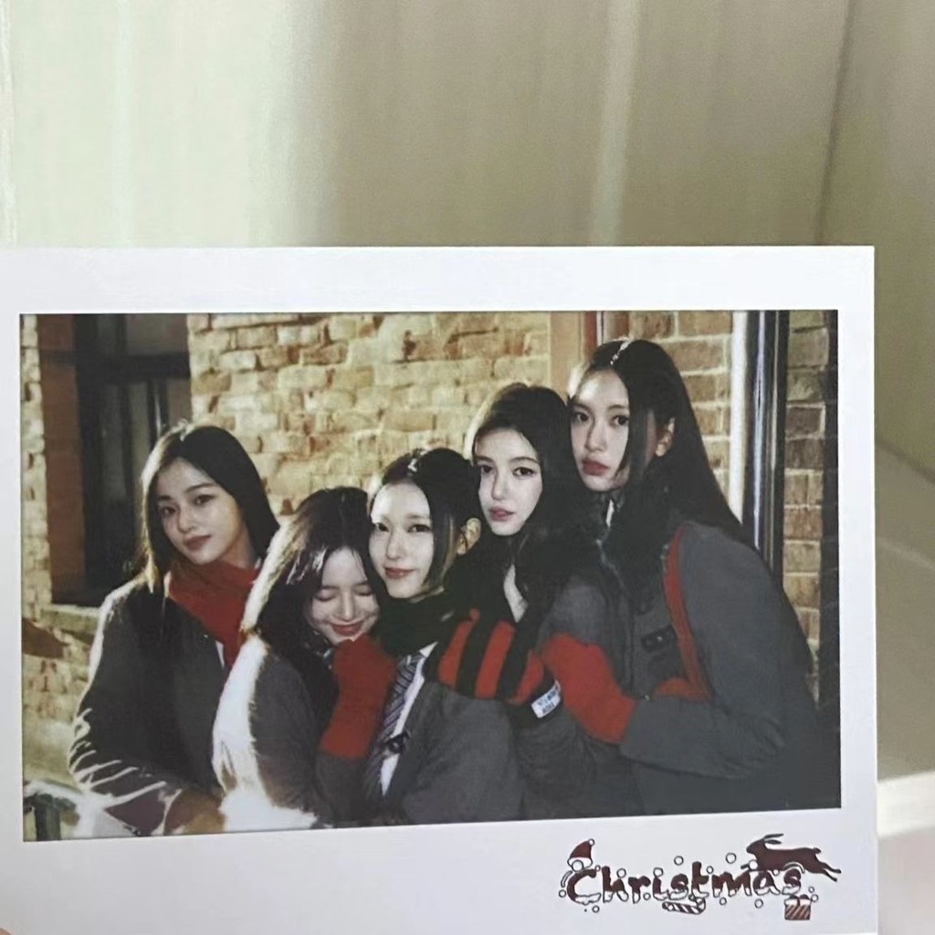 Newjeans Merchanded Polaroid self-Printing ditto Fan High-Appearance Polaroid Collection Card ฟรีแฟน