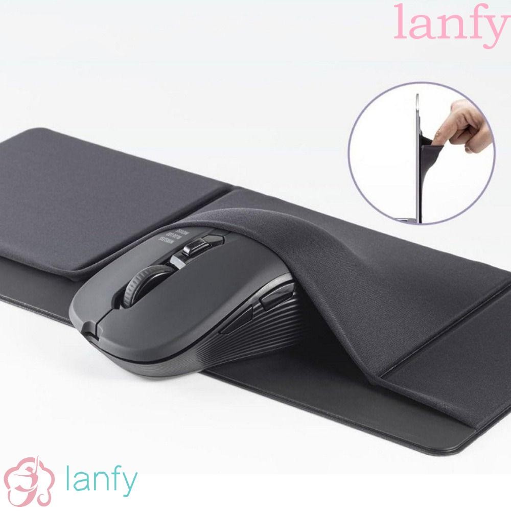 กระเป๋าใส่เมาส์ LANFY, กระเป๋าเก็บของออแกไนเซอร์แล็ปท็อปกระเป๋าเก็บของด้านหลัง, ชุดหูฟังที่ใส่กาวยืดหยุ่นโน๊ตบุ๊คด้านหลังออแกไนเซอร์ทํางาน