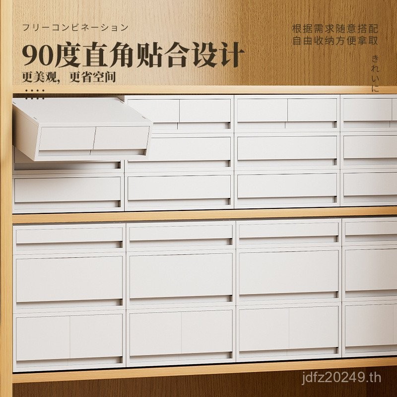 โต๊ะ โต๊ะ☍กล่องเก็บของตั้งโต๊ะ Shepherd Drawer Type Sundries Storage Box Repentance สไตล์ญี่ปุ่น A4 