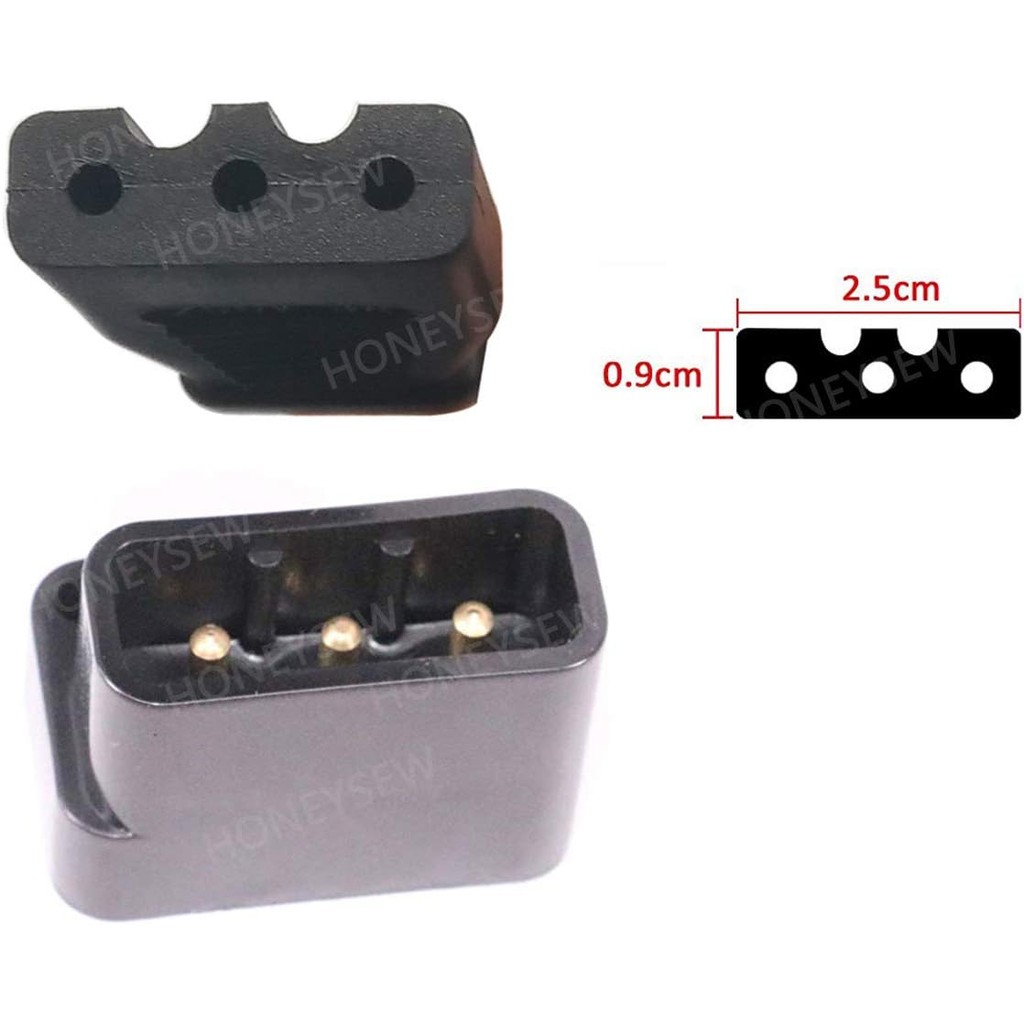 HONEYSEW แป้นเหยียบควบคุมเท้าจักรเย็บผ้า FC-YUK3S,988216-001,60652,4C-316B ทํางานสําหรับนักร้อง 117 