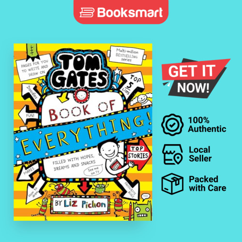 Tom Gates: หนังสือของทุกอย่าง - Tom Gates โดย Liz Pichon (ผู้ใหญ่), Liz 9780702338014