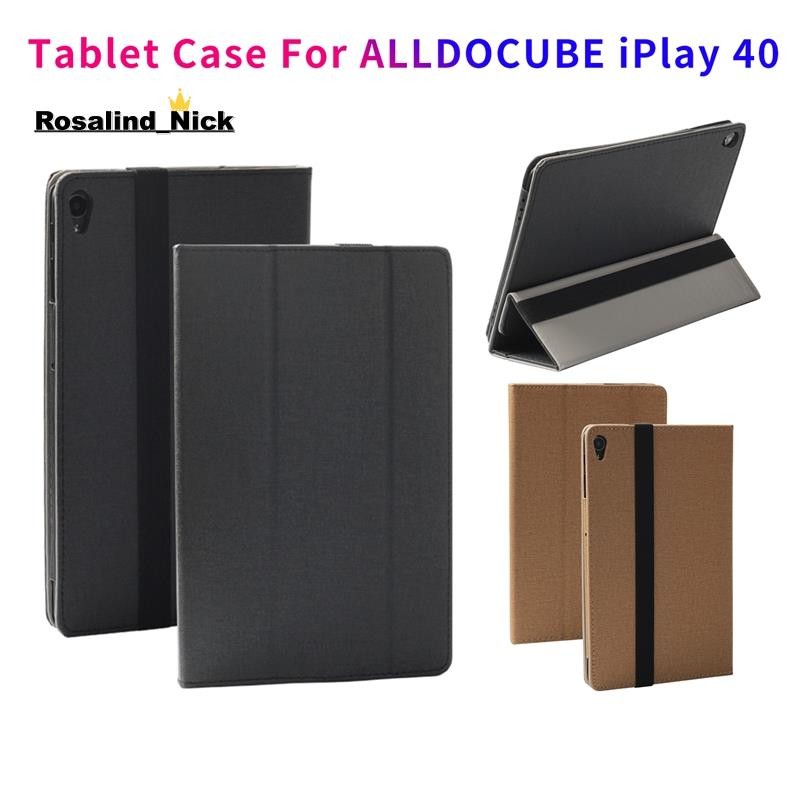 [Rosalind_Nick]เคสแท็บเล็ตสําหรับแท็บเล็ต IPlay40 10.4 นิ้วซองหนัง PU Flip Case Cover สําหรับ CUBE 4