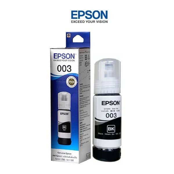 INK 003 BLACK EPSON ORIGINAL - สีดํา ใหม่