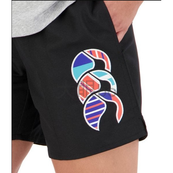 คลังสินค้าพร้อมฤดูร้อนใหม่ CCC Quick-Drying Rugby กระเป๋าข้าง Breathable Sweating กางเกงขาสั้นผู้ชาย