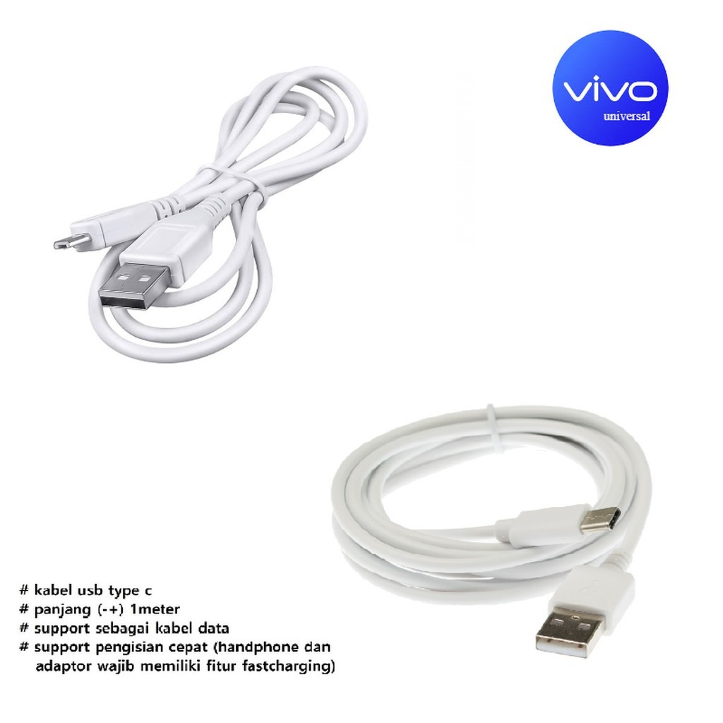 สายชาร์จ Usb C & micro vivo iQOO U3 (V2061A/PD2061) - vivo iQOO U3x 5G (V2106A) - vivo iQOO U3x Stan