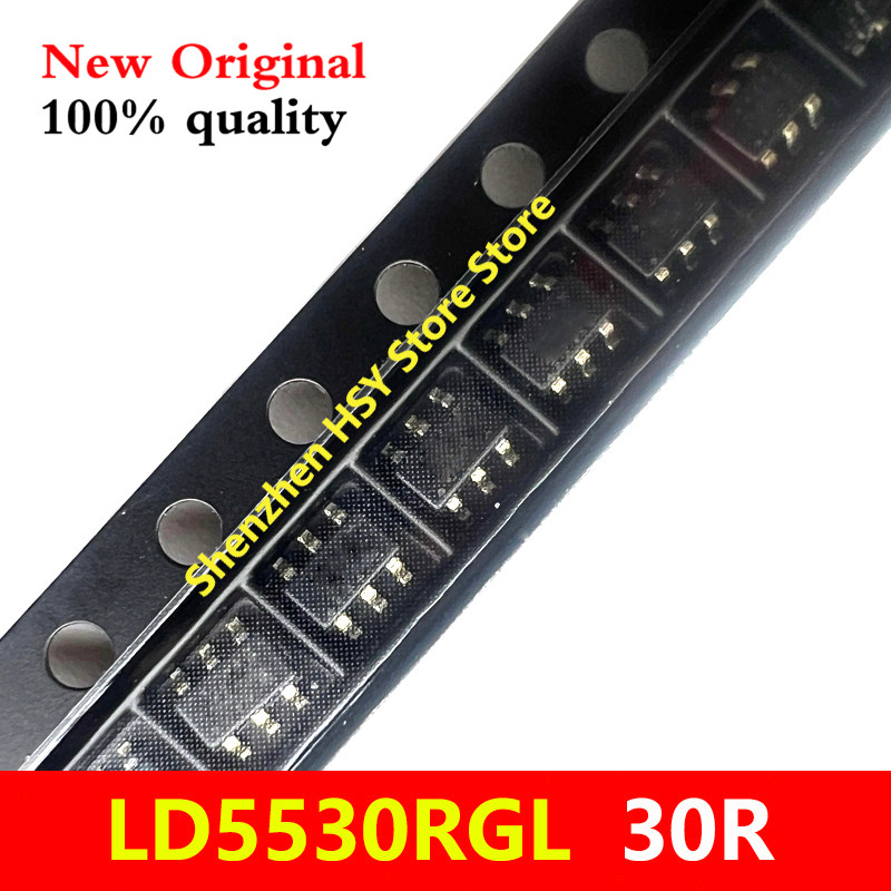 (5-10ชิ้น) 100% ใหม่ LD5530RGL LD5530 30R sot23-6 ชิปเซ็ต