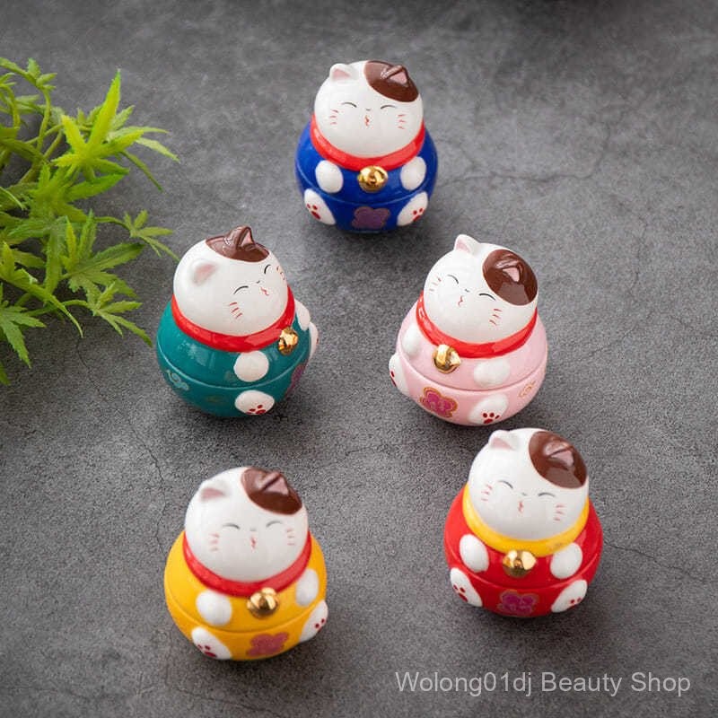 แก้วน้ํา ZAKKA แก้วน้ําเซรามิกญี่ปุ่น Creative Lucky Cat ของขวัญวันเกิดสําหรับเด็กผู้หญิงน่ารักเดสก์