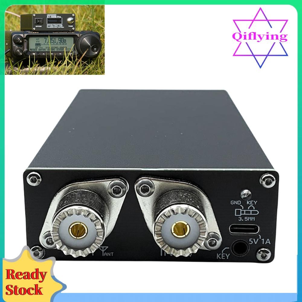 AT100M Pro จูนเนอร์เสาอากาศ 1.8mhz-30mhz 100W เครื่องวัดคลื่นแบบยืนสําหรับวิทยุ HF