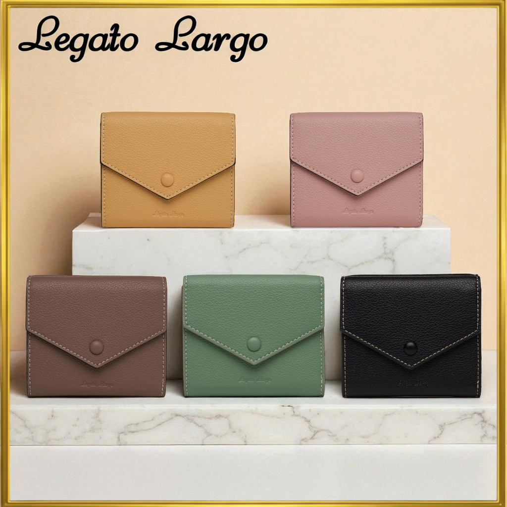[Legato Largo] Folding Wallet Kurumi Button LJ-X0162 MGR  
[Legato Largo] Folding Wallet Kurumi Butt