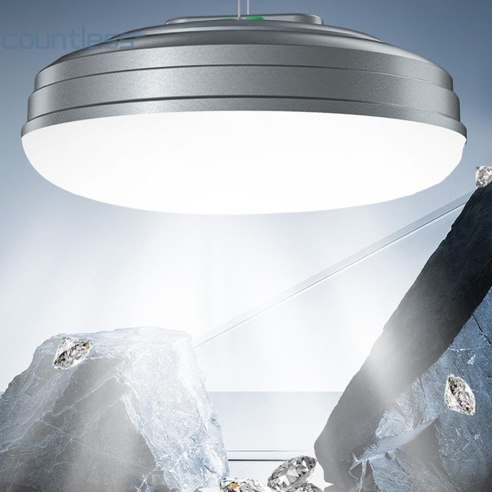 LED Camping Lantern ชาร์จเต็นท์แขวนไฟฉายกันน้ําโคมไฟไฟฟ้า 1000W พร้อมแม่เหล็กไฟฟ้า Failure ชุดการอยู่รอดฉุกเฉิน [เคาน์เตอร์]