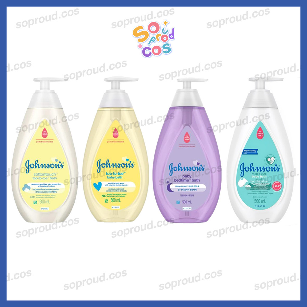 Johnson จอห์นสัน คอนตอนทัช มี4สูตร สบู่เหลวอาบน้ำ 500 มล.