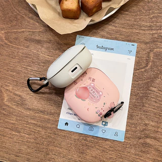 for Anker Soundcore Liberty 5 ANC Case Headphone Cover Water Sticker Starry Sky, Peach, Cartoon, Oil Painting, Art