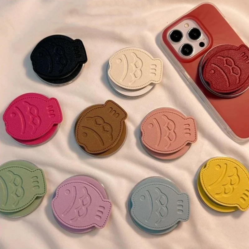 INS น่ารัก 3D Taiyaki ปลา Grip
