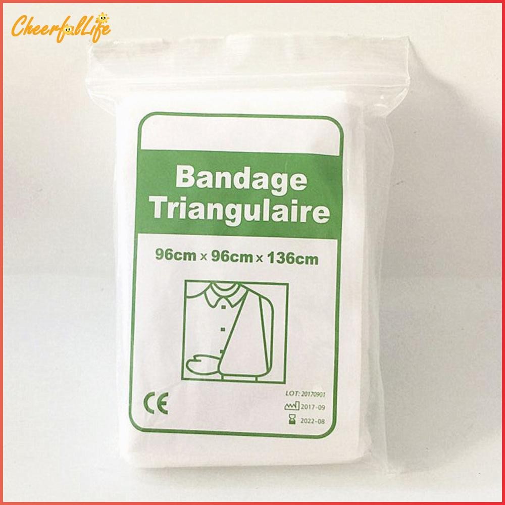 ผ้าพันแผลสามเหลี่ยมสำหรับปฐมพยาบาล การตรึงและการรองรับข้อศอกหรือกระดูกแตกหัก - รูปที่ 4