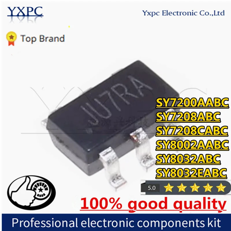 1-5pcs SY7200ABC SY7200 HY SY7208ABC SY7208 CA SY7208BC JU SY8002ABC KG SY8002 KGSY8032ABC FK SY8032
