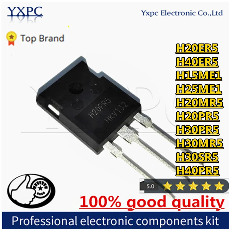 1-5PCS H20ER5 H40ER5 H15ME1 H25ME1 H20MR5 H20PR5 H30PR5 H30MR5 H30SR5 H40PR5 IH135W20N65R5W5W5W20N20