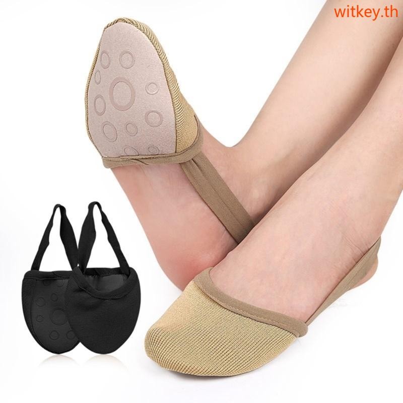 WIT Half Soles รองเท้าเต้นรำสำหรับผู้หญิง ดีไซน์พิเรอrette เหมาะสำหรับการเต้นบัลเล่ต์และแจ๊ส
