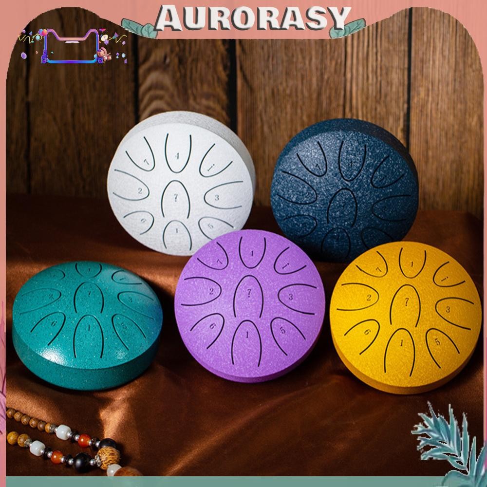 กลองลิ้นเหล็ก 4 นิ้ว 9-Note Ethereal Drum Handpan Drum สําหรับสมาธิโยคะ