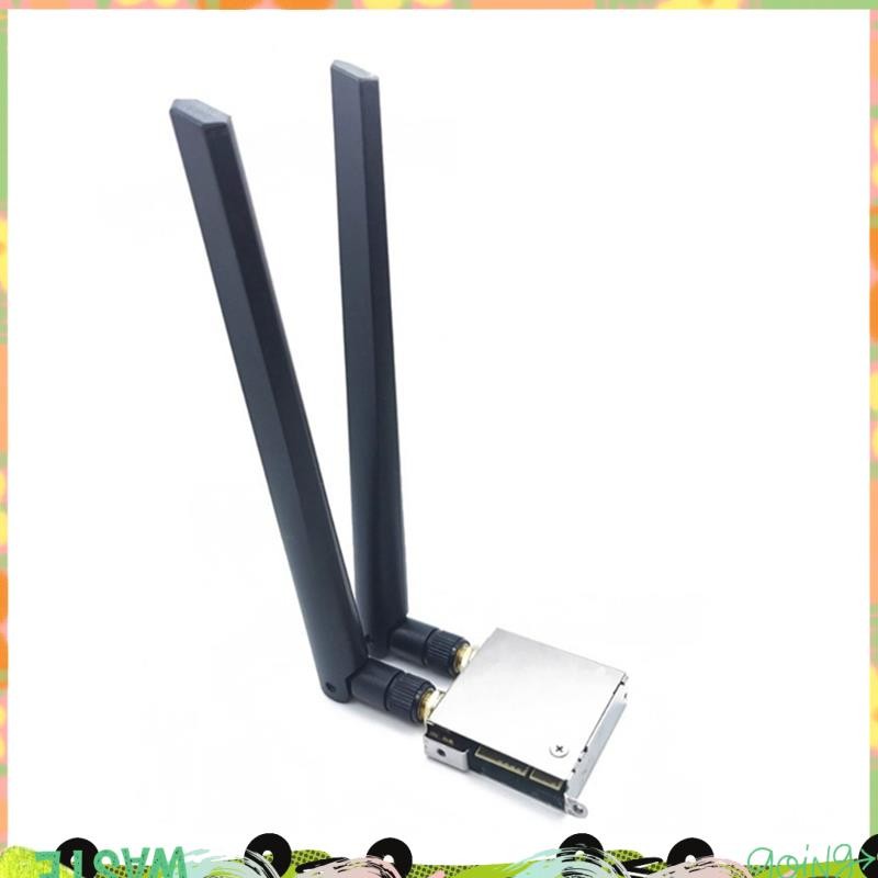 การ์ด WiFi ไร้สาย WiFi Go WiFi6 BT5.0 2400Mbps การ์ดเครือข่ายอะแดปเตอร์ AX201 2400M P9JB