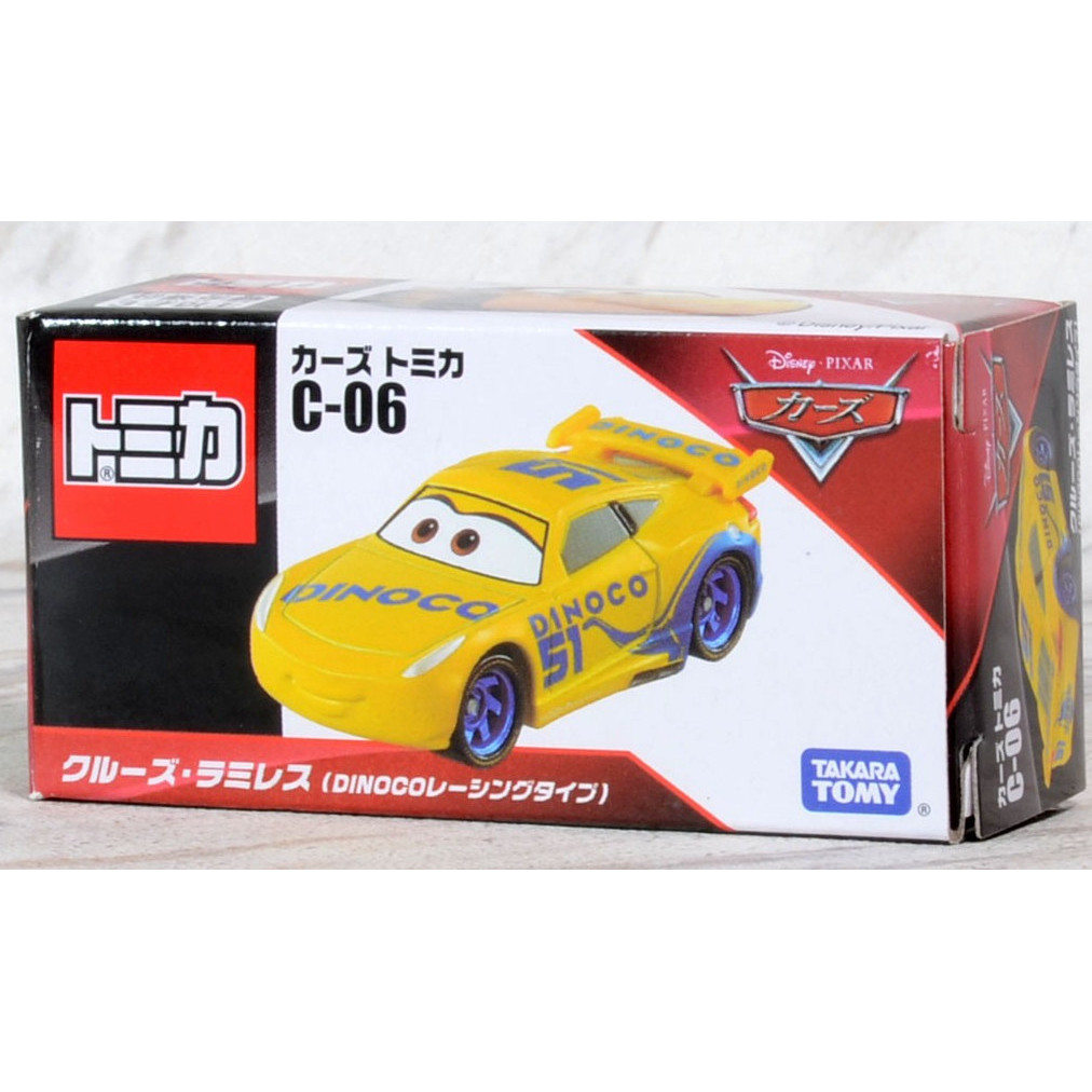 Takara Tomy Disney Cars Tomica C-06 Cruz Ramirez (DINOCO Racing Type)-